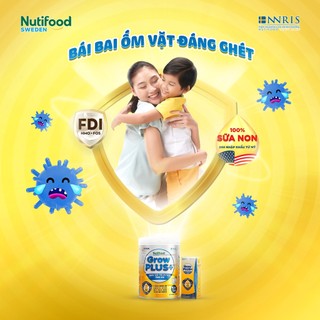 Sữa Bột Vàng Nutifood GrowPLUS+ sữa non 800g