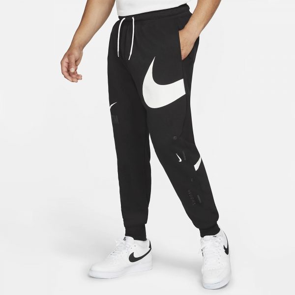 QUẦN Dài Nike Swoosh Semi-BrushdD Back Pant - ĐEN