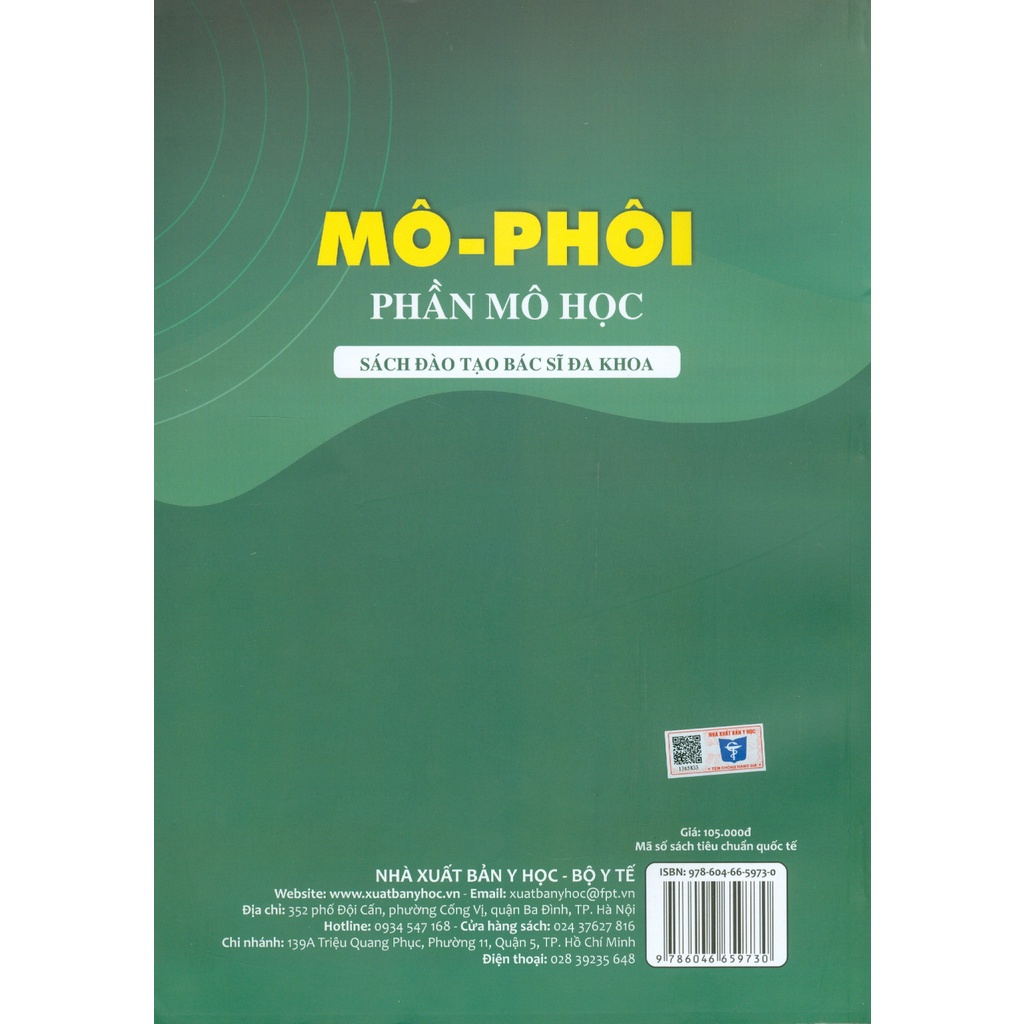 Sách - Mô - Phôi: Phần Mô Học