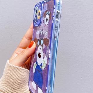 Ốp Lưng Silicon Chống Sốc Viền Nổi Iphone/Android Happy Dog