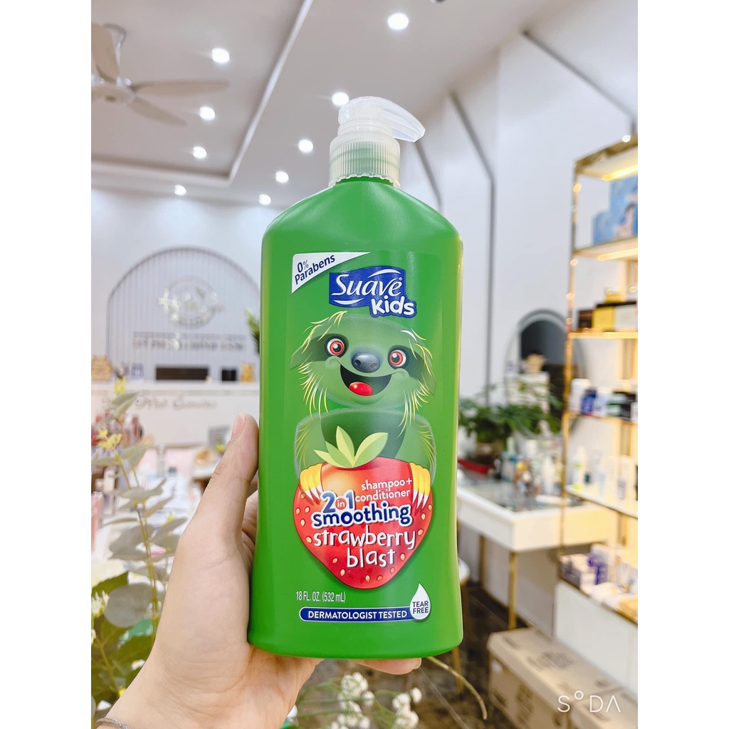 SỮA TẮM BÉ 3IN1 SUAVE KIDS
