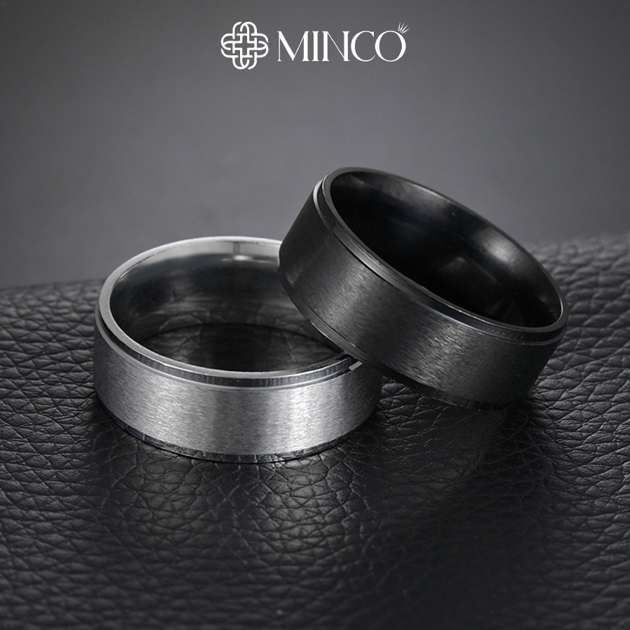Nhẫn nam Minco Accessories thiết kế phong cách nam ngầu cá tính phụ kiện trang sức NT150