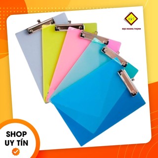 Bìa trình ký nhựa đơn A4 Bìa kẹp nhựa giấy A4 đơn Táp nhựa kẹp hồ sơ A4 đơn