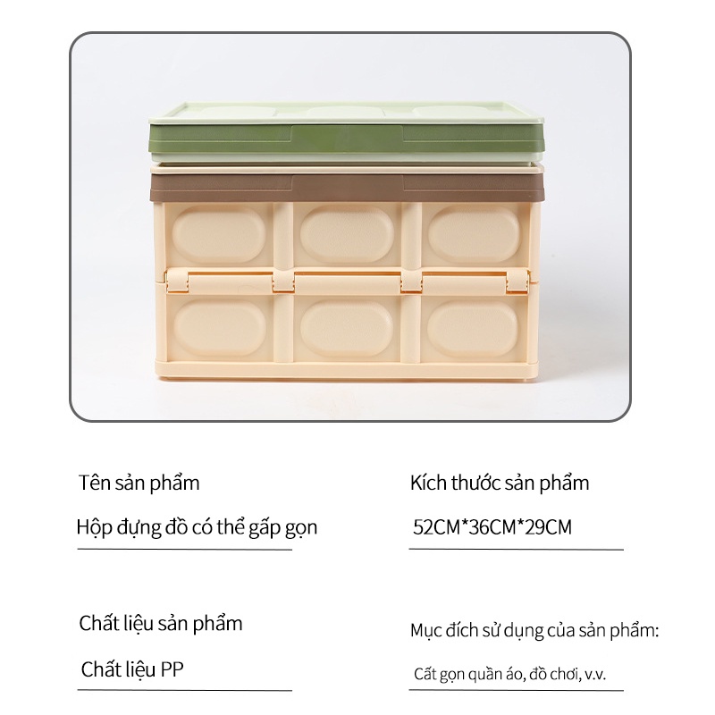 Hộp nhựa đựng đồ dày dặn chống nước size cực lớn, hộp đựng chăn quần áo đồ chơi đồ ăn cho hộ gia đình ngoài trời