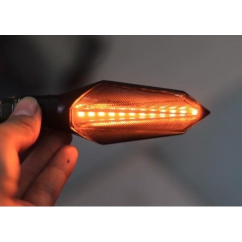 Đèn Led xi nhan 2 mặt led Spirit Best.Gắn thông dụng các dòng xe