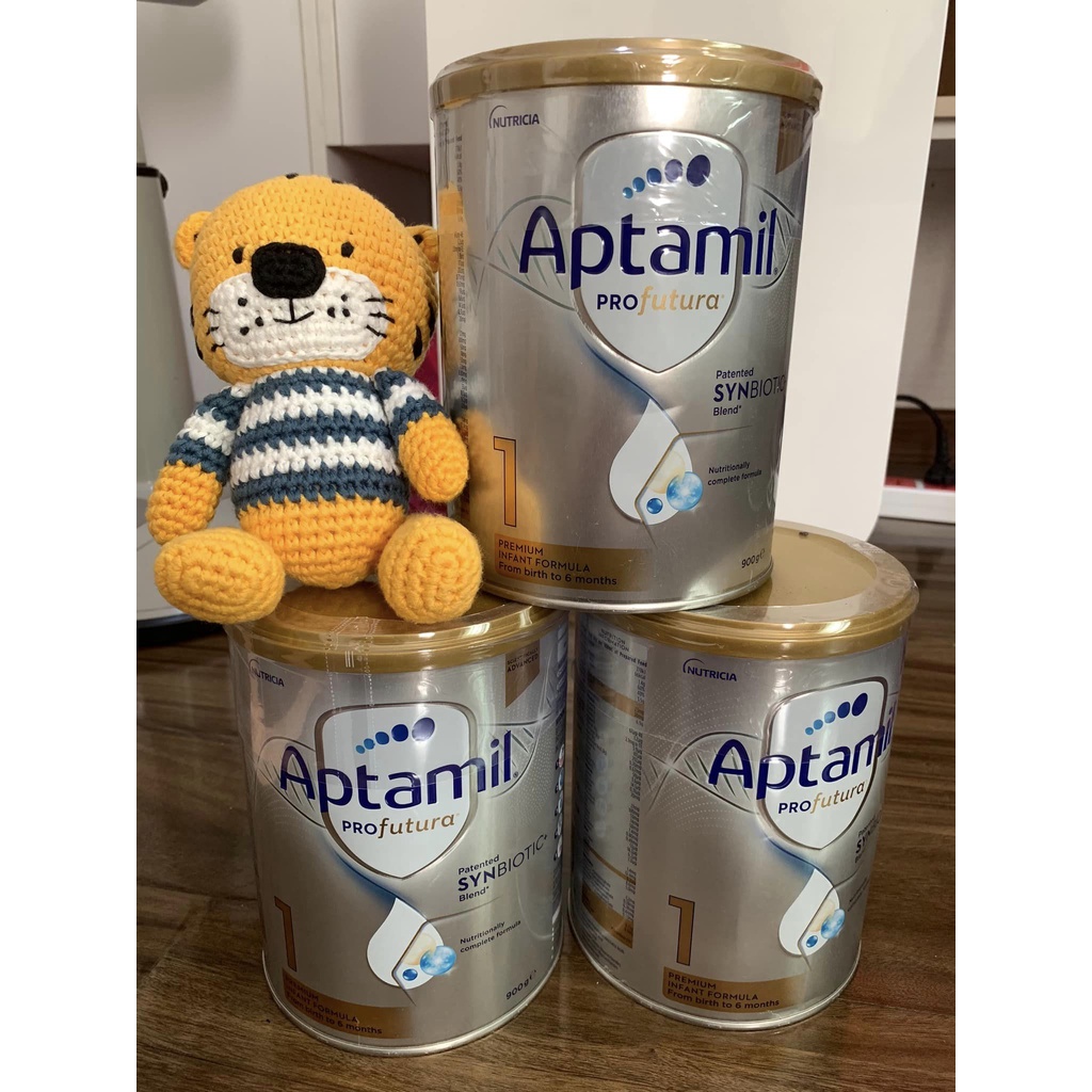 Sữa Aptamil Úc bạc mẫu mới cho bé thông minh cao lớn 900g