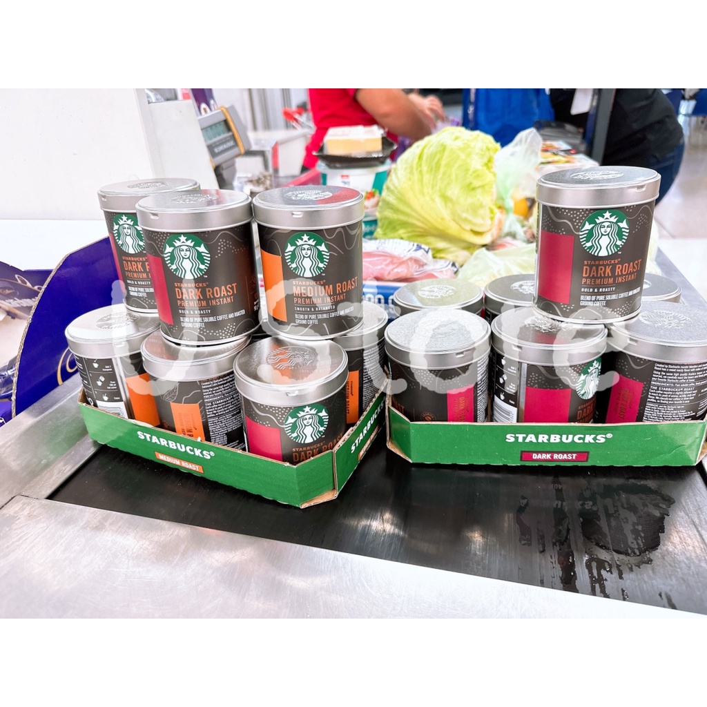 Starbucks Cà Phê Hòa Tan Cao Cấp Starbucks cà phê rang đen hòa tan