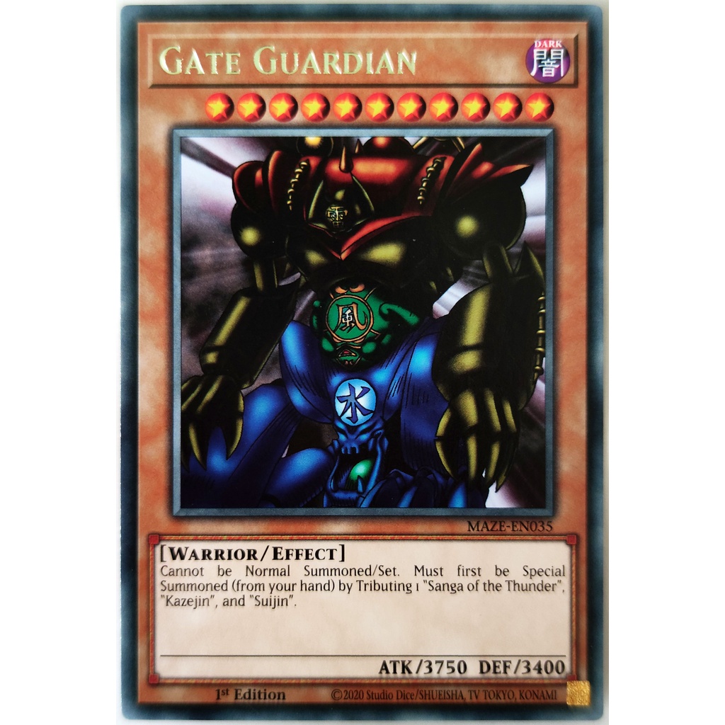 [Thẻ Yugioh] Gate Guardian |EN| Rare