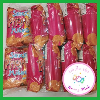 Bán sỉ bịch Bim bim Oishi Snack phô mát miếng gói lớn 32 g/10 gói giòn sụn thơm ngon, đồ ăn vặt cổng trường hot nhất