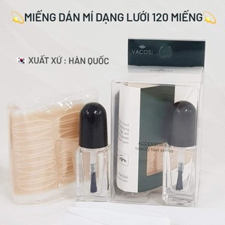 Miếng Dán Kích Mí Vacosi Dạng Lưới (60 Cặp) + Keo Dán