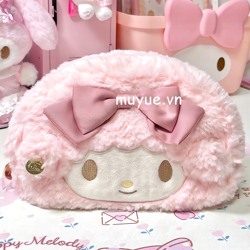Túi Đựng Bút Bằng Vải Bông Kawaii Dễ Thương Sức Chứa Lớn