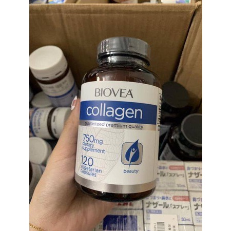 Viên Uống Biovea Collagen 750mg 120 viên - Nội địa Đức