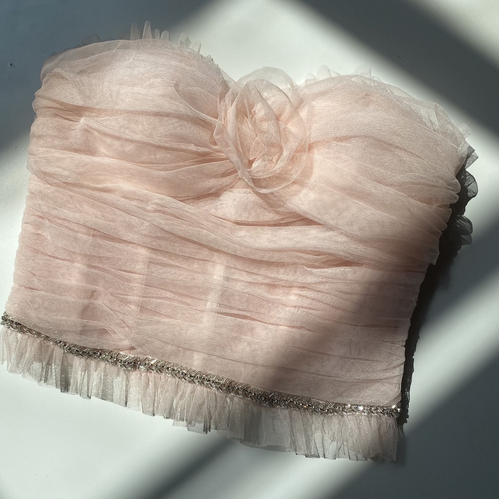 Áo Hai Dây Màu Hồng Thời Trang Dễ Phối Đồ Cho Nữ