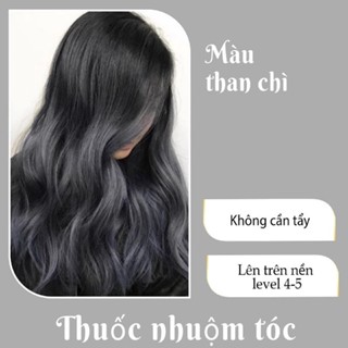Thuốc nhuộm tóc than chì tặng kèm bộ dụng cụ nhuộm tóc