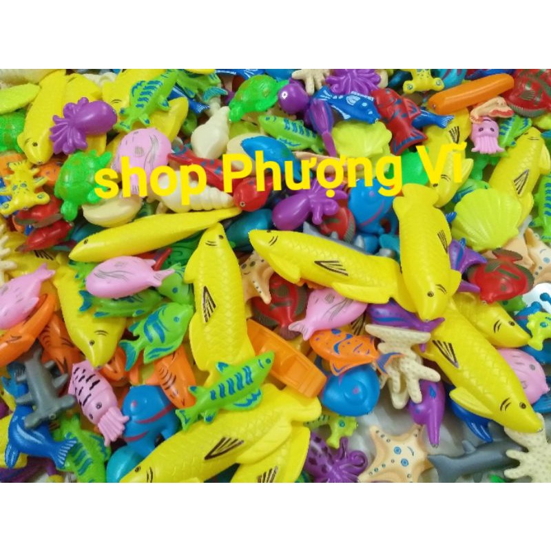 Cá đồ chơi cho bé câu cá đã có bắn vít