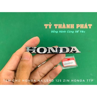 Tem Lô gô Honda nạ Lead 125 xi nổi zin có chân