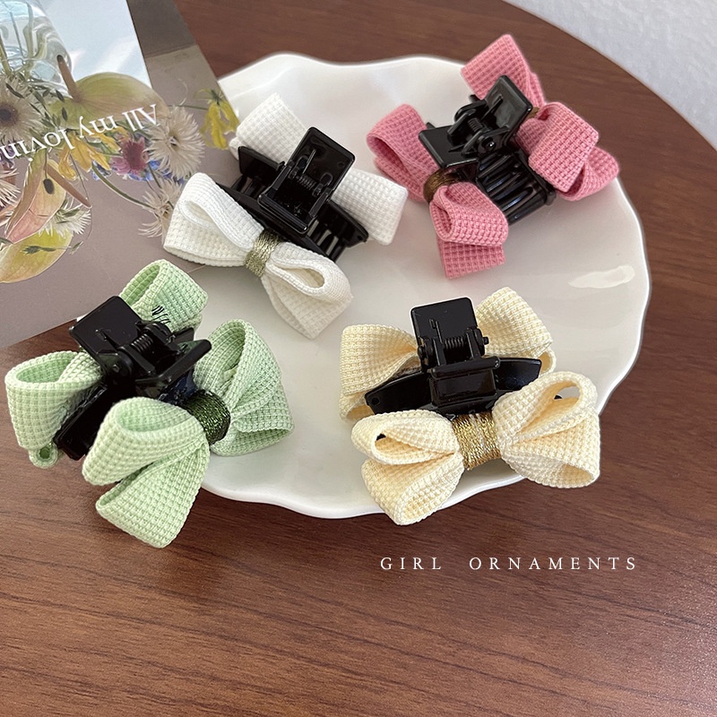 【coffeemate】⚡ Kẹp Tóc Hình Nơ Nhỏ Dễ Thương Thời Trang Dành Cho Nữ