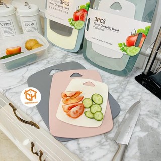 Thớt nhựa kháng khuẩn SET 3 món