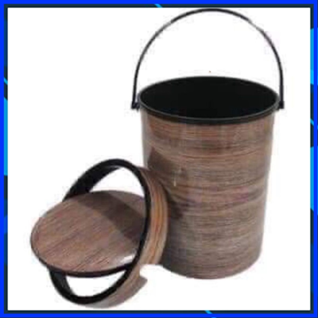 THÙNG RÁC TRÒN KÈM LẮP VÂN GỖ .NHỰA VIỆT NHẬT MA TA1 MẪY MỚI SIÊU RẺ