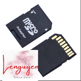 Adapter chuyển đổi thẻ micro SD sang thẻ SD (Đen)