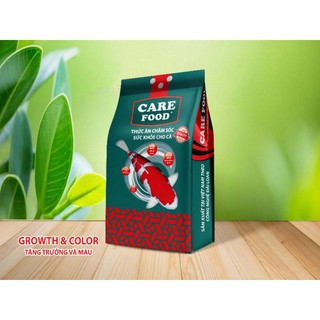 Thức ăn Cá Koi Cám Care food Tăng Trưởng Màu : Giúp màu sắc thêm đậm nét bao 5kg