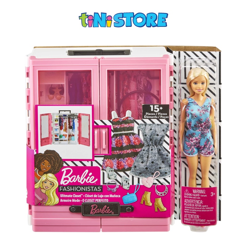 tiNiStore-Bộ đồ chơi tủ thời trang đẳng cấp của búp bê tiNi Toy GBK129665