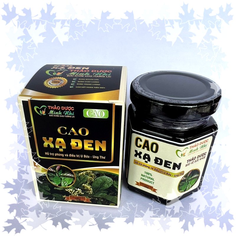 Cao Cà Gai Leo, Cao xạ đen, Cao An xoa (lọ 100g) giải độc gan, bảo vệ gan, phòng U bướu của Đông nam dược Minh Nhi