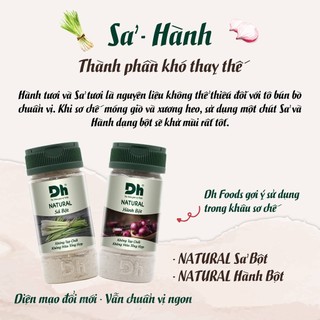 NATURAL SẢ BỘT  30g