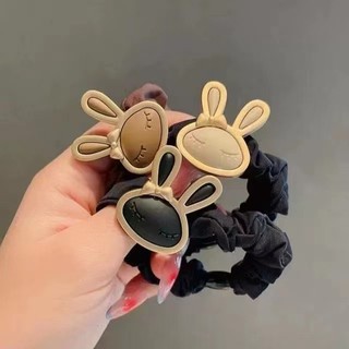 Dây cột tóc chú thỏ nhắm mắt ngủ