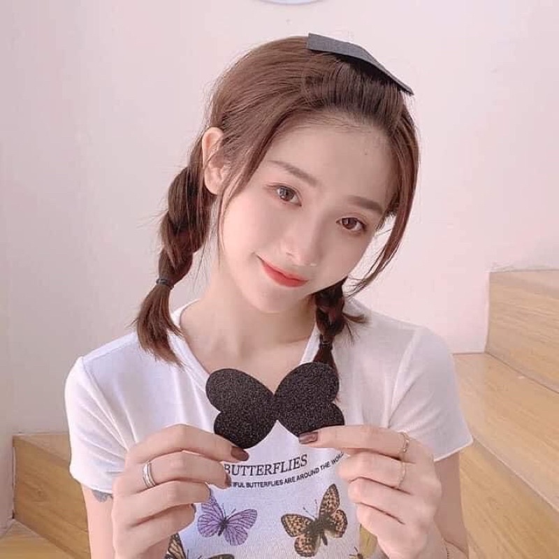 Set 10 miếng dán cố định tóc mái tiện lợi khi rửa mặt, trang điểm