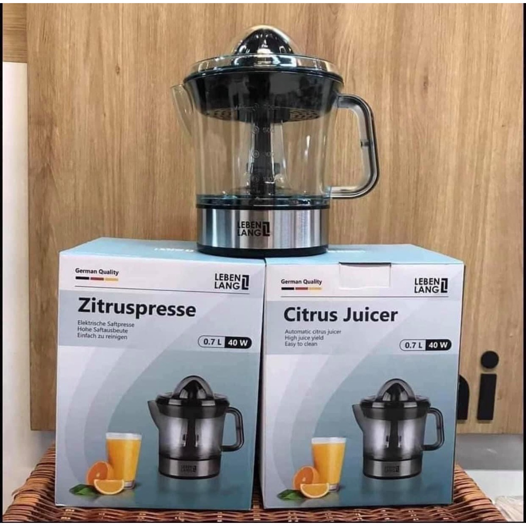 MÁY VẮT CAM CITRUS JUICER 0.7L CỦA LEBEN LANG, MÁY VẮT CÁM LEBENLANG