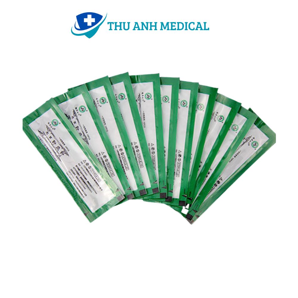 Kim châm cứu vô trùng Lạc Á dạng túi hộp 500 kim- Kim châm cứu siêu bén - Kim châm cứu đủ kích thước