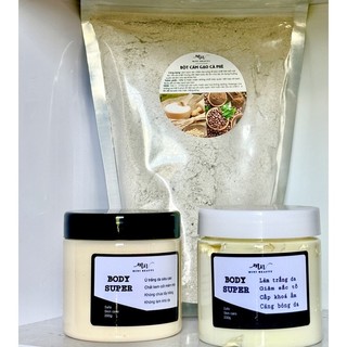 Combo body ngày đêm & tẩy tế bào chết