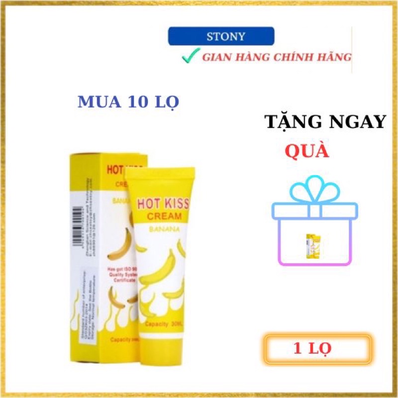 Gel bôi trơn gốc nước hương vị chuối lọ 30ml
