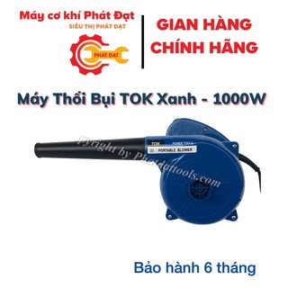 Máy thổi bụi TOK-Xanh-Công suất 1000W-Bảo hành 6 tháng-Chính hãng