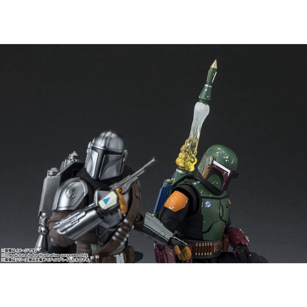 Mô hình S.H. Figuarts Boba Fett (Star Wars: The Book of Boba Fett Chính Hãng BANDAI