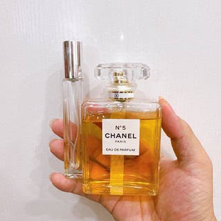 Nước hoa nữ chiết cha.ne.l no 5 eau de parfum 10ml edp | piupiu authentic