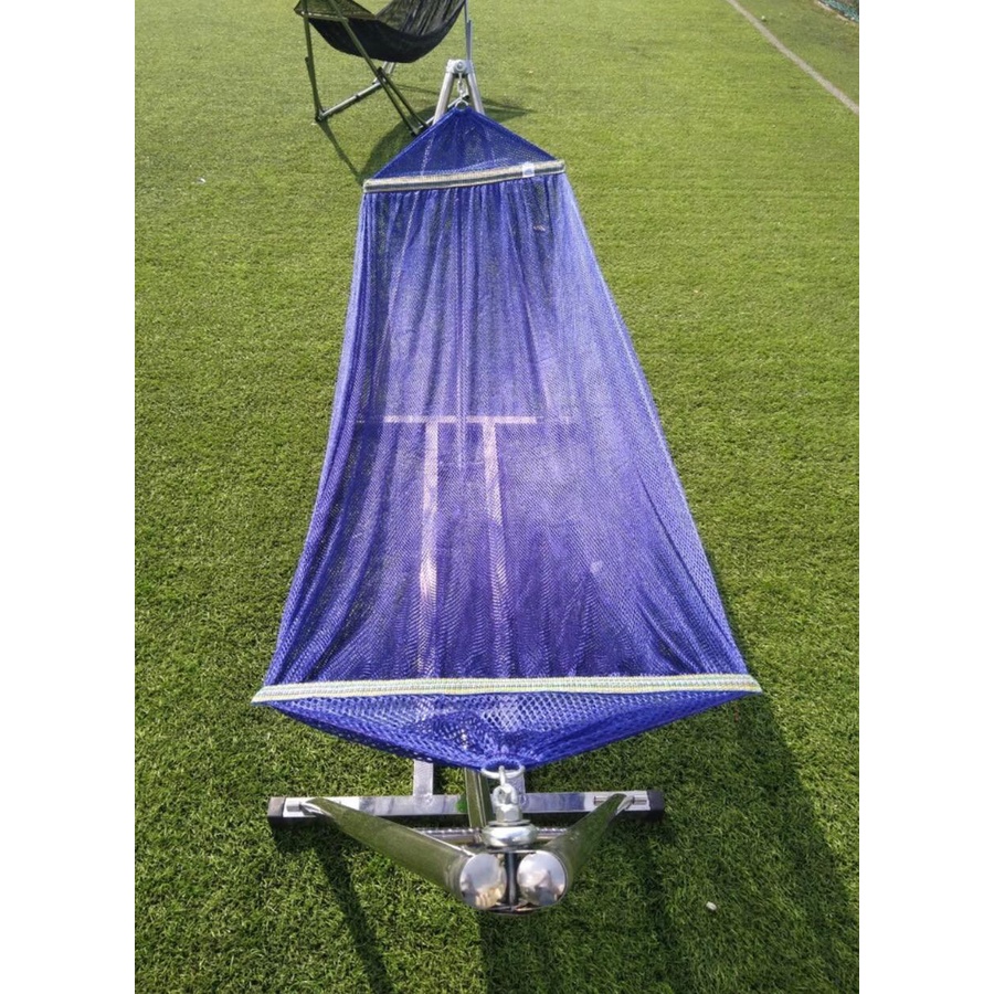 VÕNG XẾP SƠN TĨNH ĐIỆN CỠ NGƯỜI LỚN (Ảnh thật kèm bảo hành 1 năm)_Võng Xếp Thảo Điều