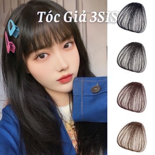 Tóc mái giả mái thưa phong cách Hàn Quốc dễ thương, làm bằng sợi tơ mềm mại