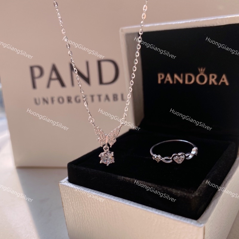 Dây chuyền hình bướm bạc s925 - HuongGiangSilver