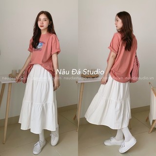 BST ÁO THUN MÀU HỒNG (ảnh thật) - NÂU ĐÁ STUDIO.