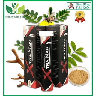 Viên Tăng Cường Sinh Lý Nam Giới Xtraman Dạng Sủi Giúp Cải Thiện Sinh Lý Lọ 20 Viên - HealthyCare Shop