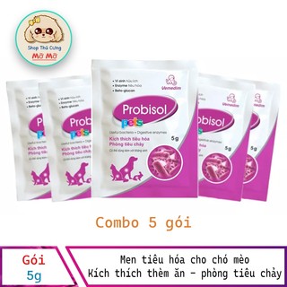 Men Tiêu Hóa Cho Chó Mèo Probisol Pets (Gói 5gr)