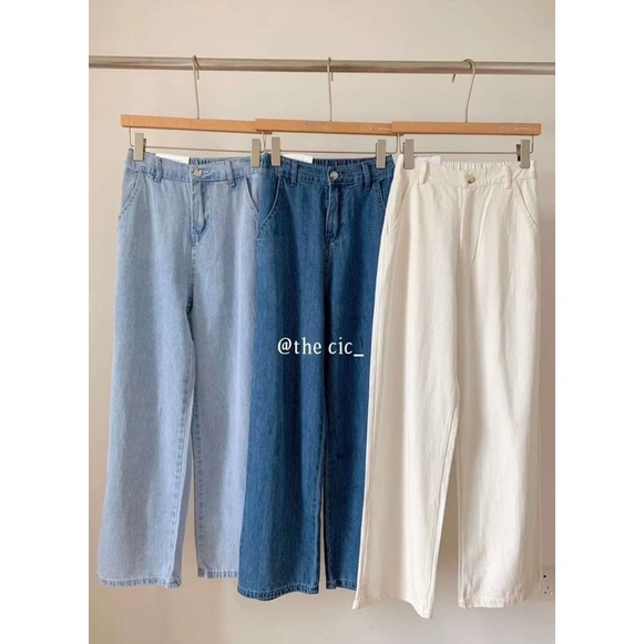 KAYY. Quần jeans mềm lưng chun - Q1055