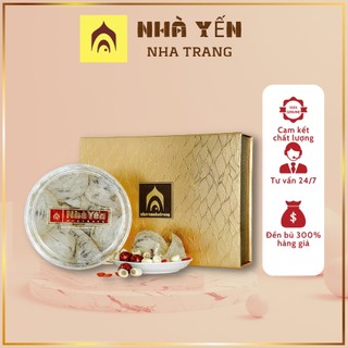 Tổ yến trắng thô 5.9 Nhà yến Nha Trang cao cấp loại 1, Tổ yến sào nguyên chất tăng cường sức khỏe