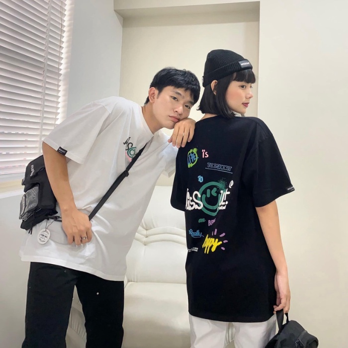 Áo Phông Form Rộng Nam Nữ Tay Lỡ Thoáng Mát Chất Mềm Mịn Trẻ Trung | 1969Unisex