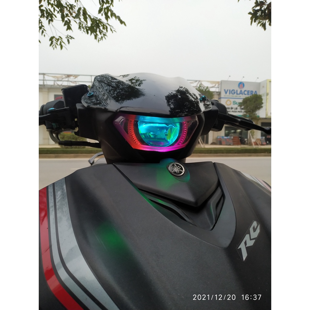 Pat gắn bi cầu bi xenon bi led Ex155 trên Cos