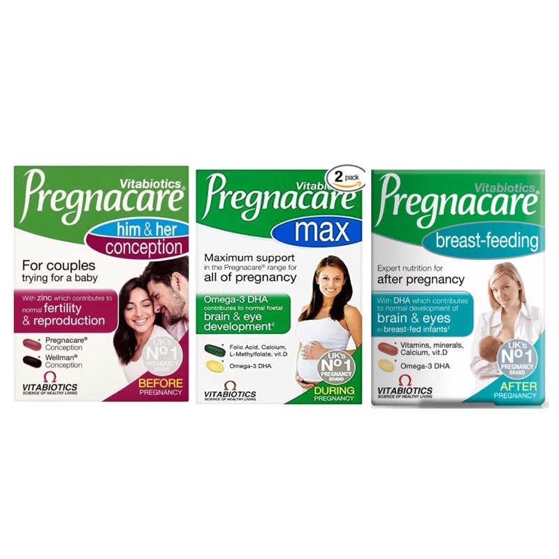 Vitamin Pregnacare Max, Plus bà bầu, sau sinh