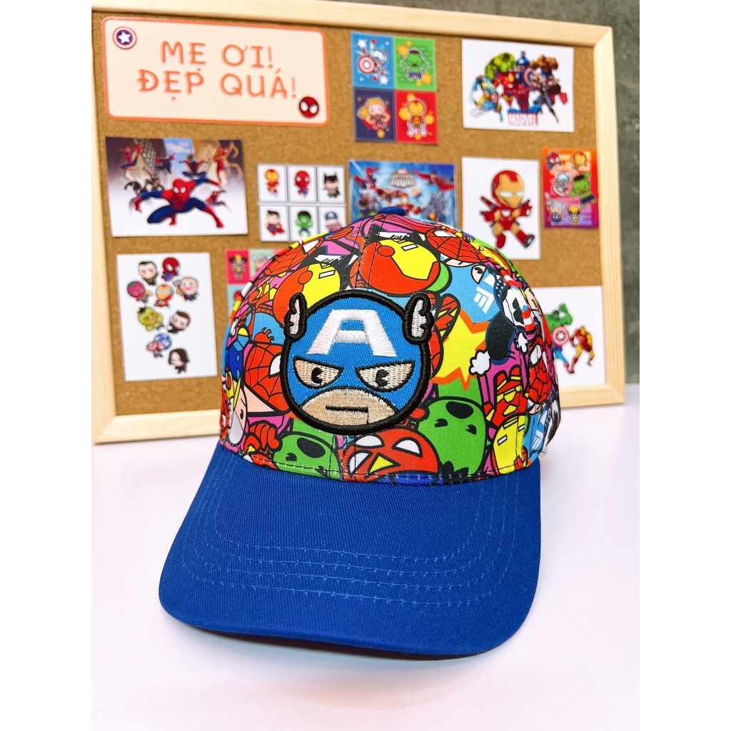 NÓN KẾT/ NÓN LƯỠI TRAI SIÊU NHÂN CHO BÉ TRAI