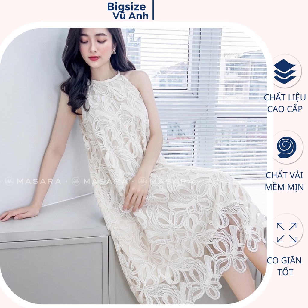 Váy babydoll , váy bầu thiết kế maxi đi biển chất liệu vải ren 2 lớp lót tơ cao cấp mềm mại nhẹ mát mặc đi vui chơi